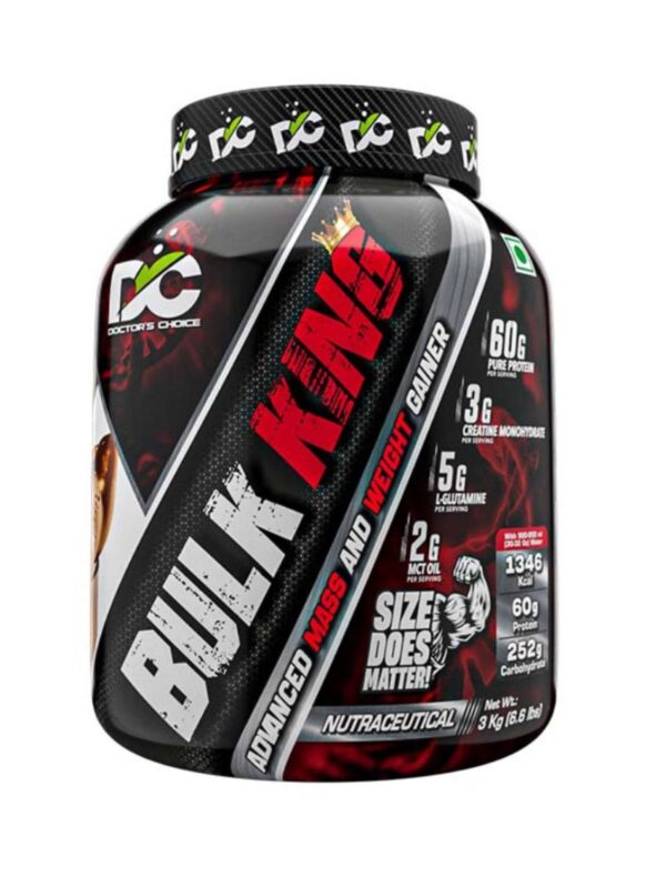 DOCTOR'S CHOICE DC Bulk King Advanced Mass and Weight 3 kg