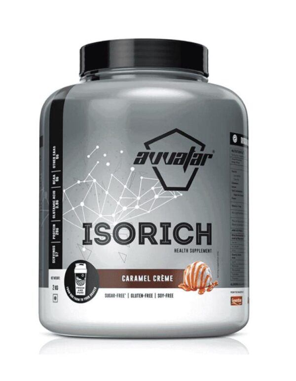 Avvatar Isorich Protein | 2 Kg | Caramel Crème