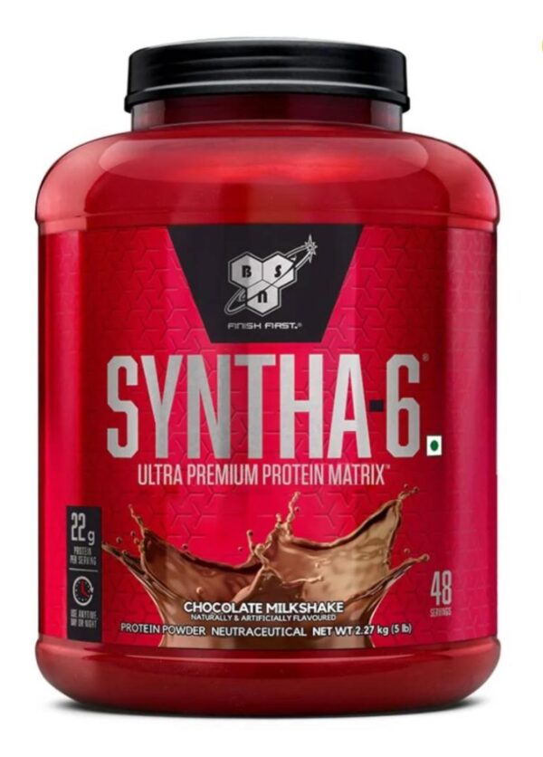BSN Syntha 6 Protein Powder Protein Blends  (2.27 kg, Chocolate)