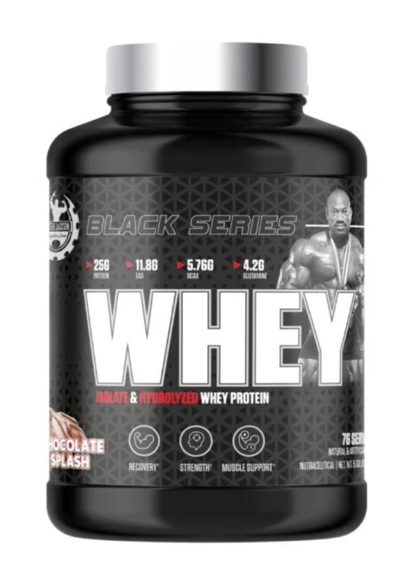 dexter jackson DJSS BLACK SERIES WHEY 5 LBS BLUEBERRY MUFFINE Whey Protein