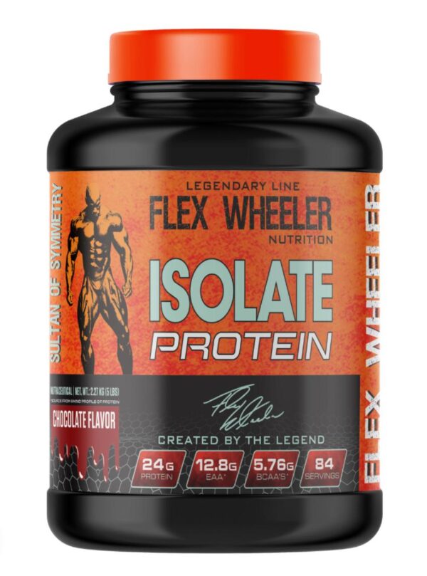 Flex Wheeler Nutrition Legendary Isolate Whey Protein (84 Servings)