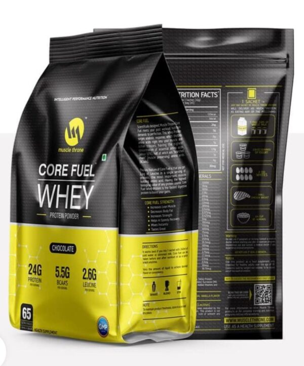 Muscle Throne Corefuel Whey Protein Powder 2kg Free Shekar Inside