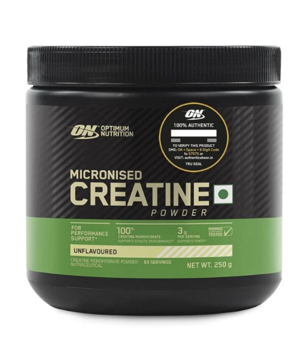Micronized Creatine Powder | Unflavoured|250 g