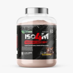 Biosource Nutrition / ISO 4M Whey Protein, Double Rich Chocolate, 2000gm