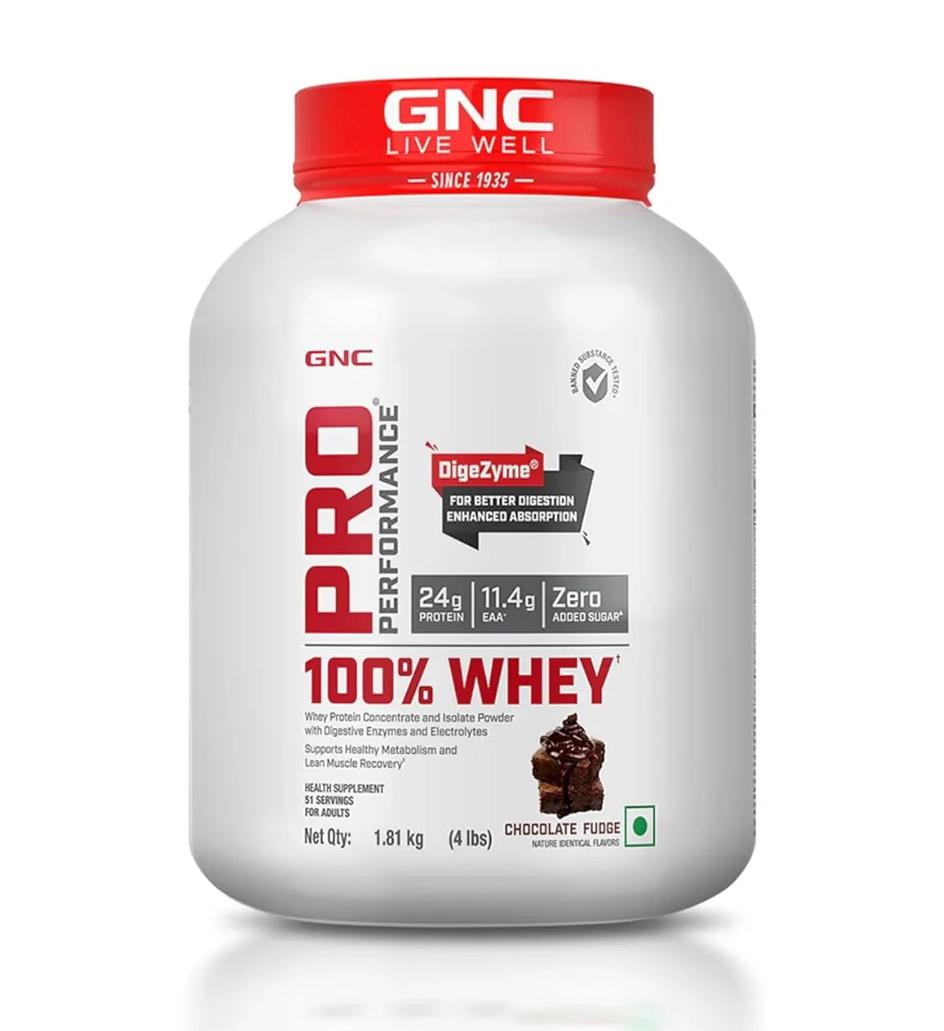 GNC Pro Performance 100% Whey Protein 4 lbs