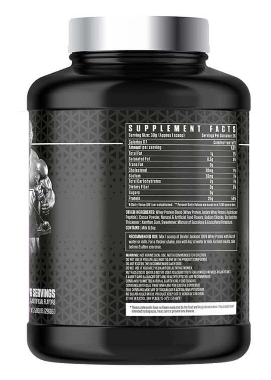 Dexter Jackson - Black Series whey Protein – 5lbs - Image 2