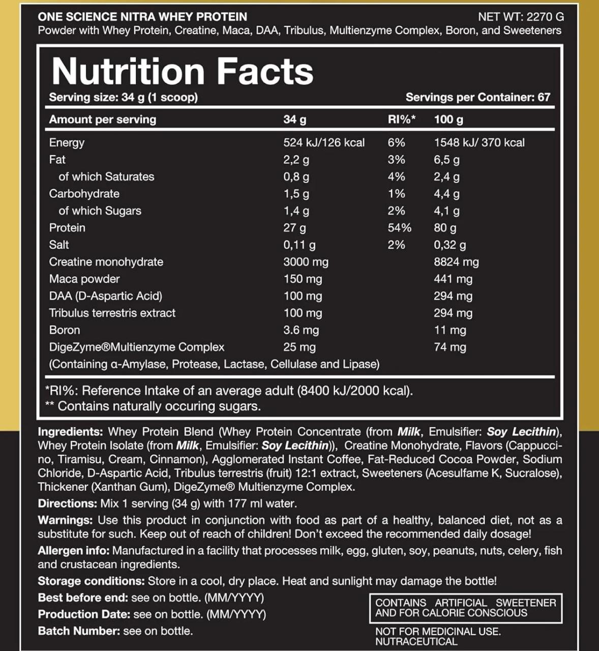 Nitra Whey Protein 5lbs - Image 3