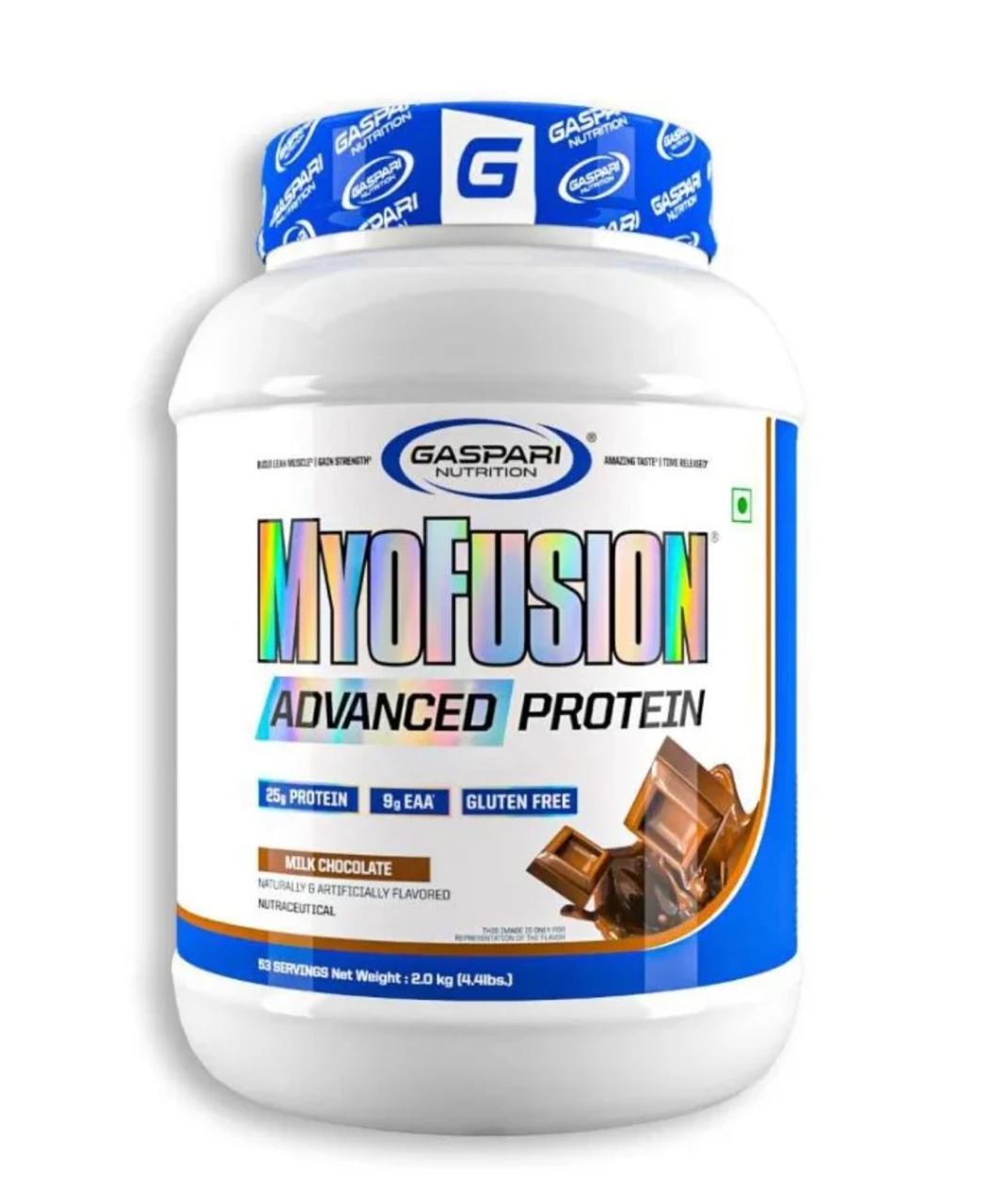 Gaspari Nutrition Myofusion Advanced Whey Protein Powder with 25g Protein Per Serving 4.4 lbs, 2 Kg