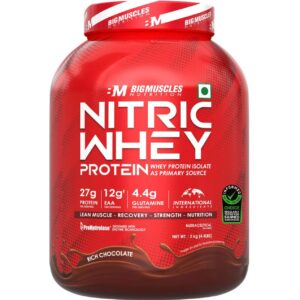 Bigmuscles Nutrition - Nitric Whey Protein- 2kg (4.4lbs