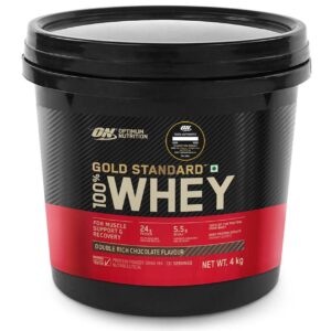 Gold Standard 100% Whey Protein Powder |Double Rich Chocolate | 4 kg