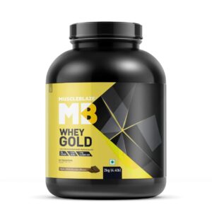 MuscleBlaze Whey Gold 100% Whey Protein Isolate – 2kg