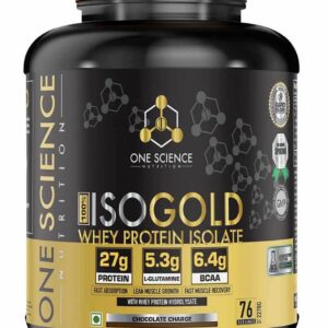 One Science Nutrition Isogold Whey Protein Isolate – 5 LB