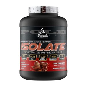 Pole Nutrition Whey Protein Isolate, (5 lbs) Rich Chocolate