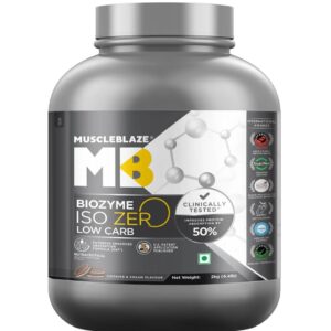 MuscleBlaze Biozyme Iso-Zero Low Carb Isolate protein , 2 kg